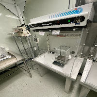 Flowcap Powdercap Containment Hood with Mettler Toledo Analytical Balance image 0